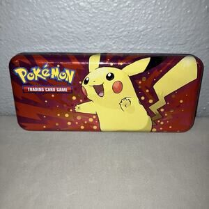 Pokemon Pikachu / Grookey Scorbunny Sobble Swsh Galar Starters Pencil Case Tin